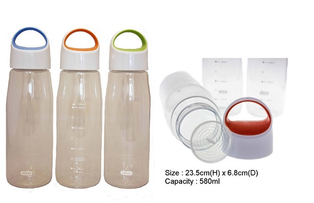 Tritan Water Bottle - 580 (image for) Tritan Water Bottle - 580